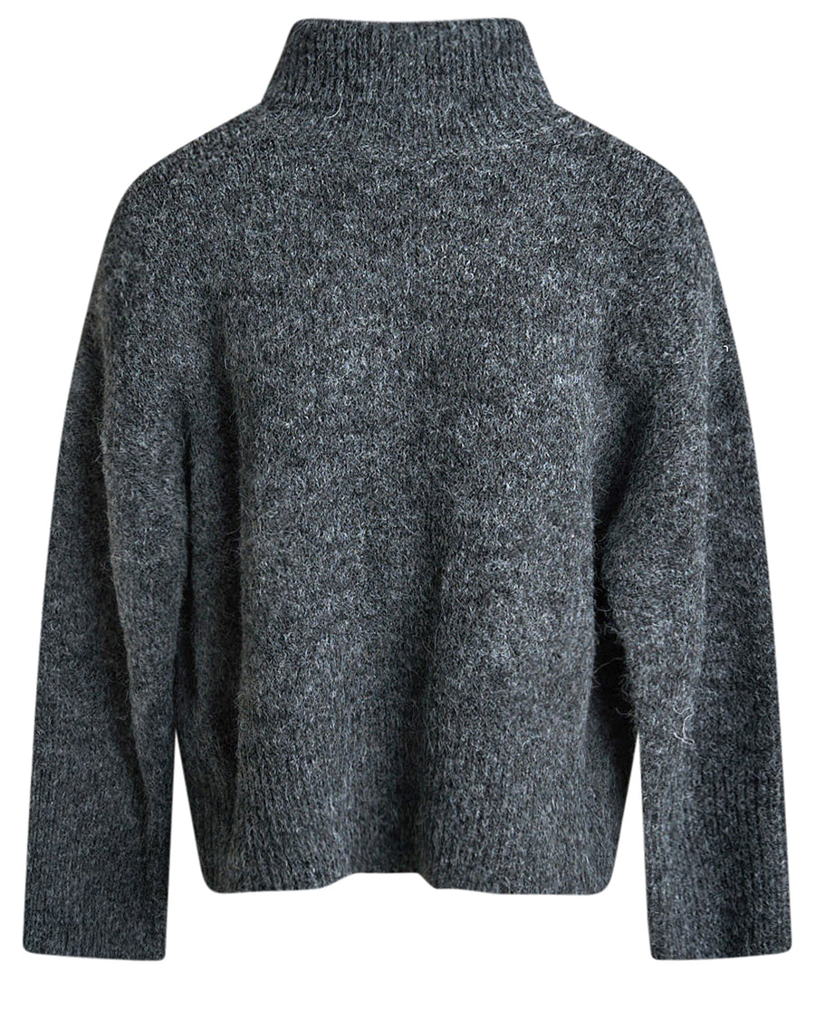 Nona fluffy highneck knit