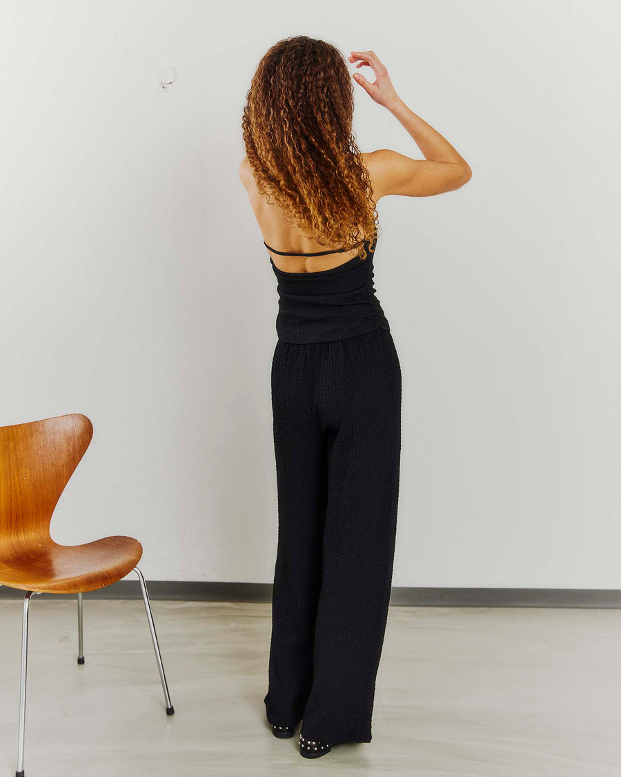 Purfelli halterneck top