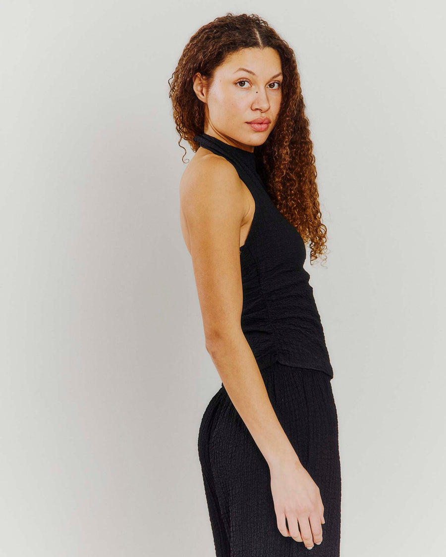 Purfelli halterneck top