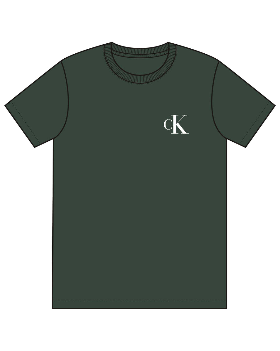 SS 30s EU LEFT CHEST LOGO TEE