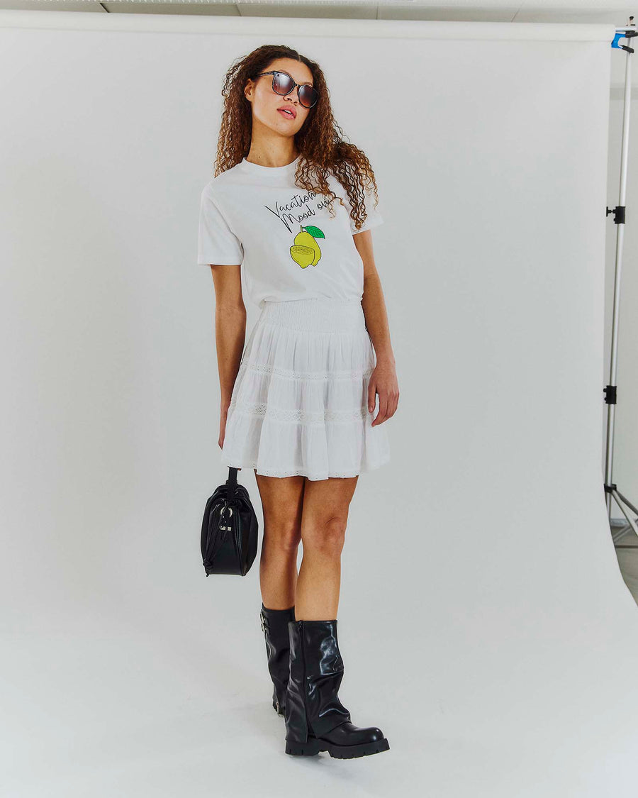 Sabine ss printed tee