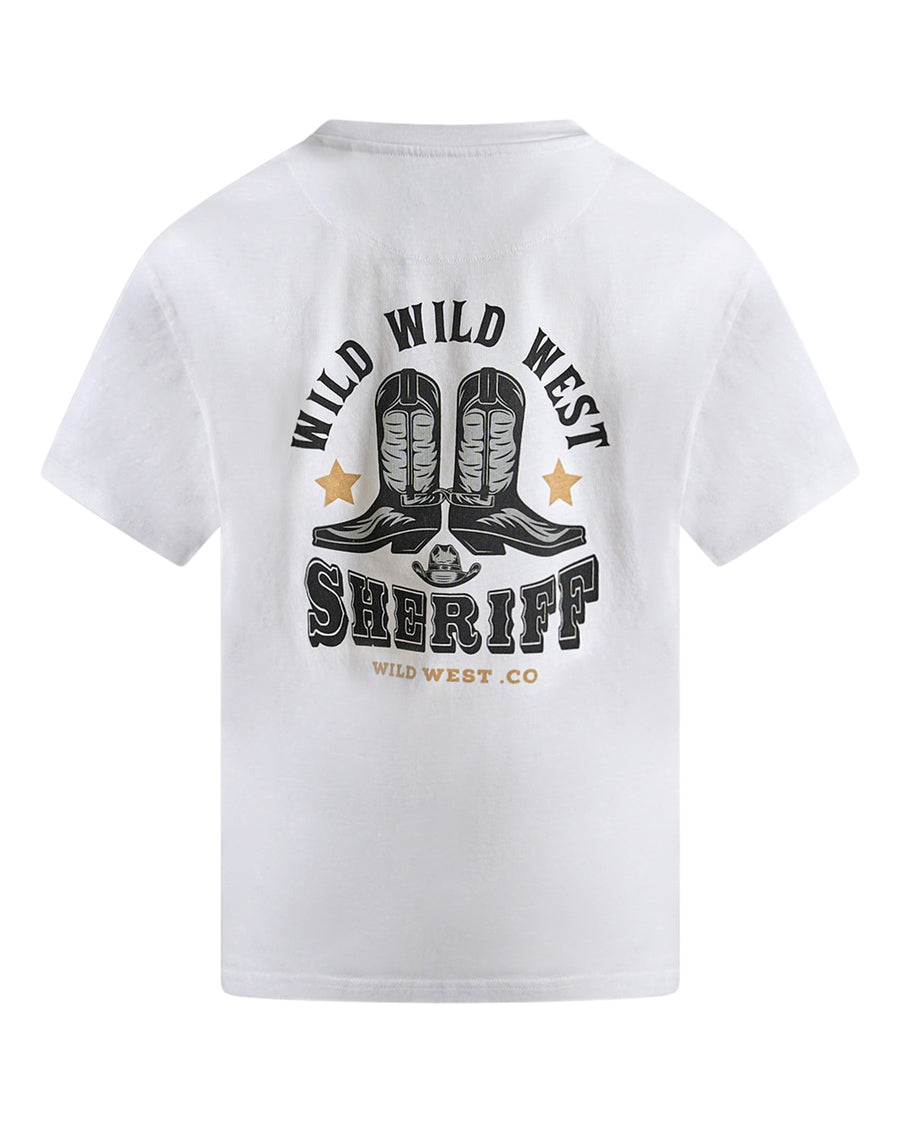 Mille boxy printed tee