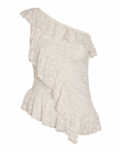 NMDEMI S/L LACE FRILL TOPThumbnail