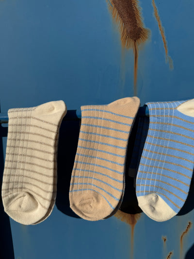 Purstripe glitter sockThumbnail