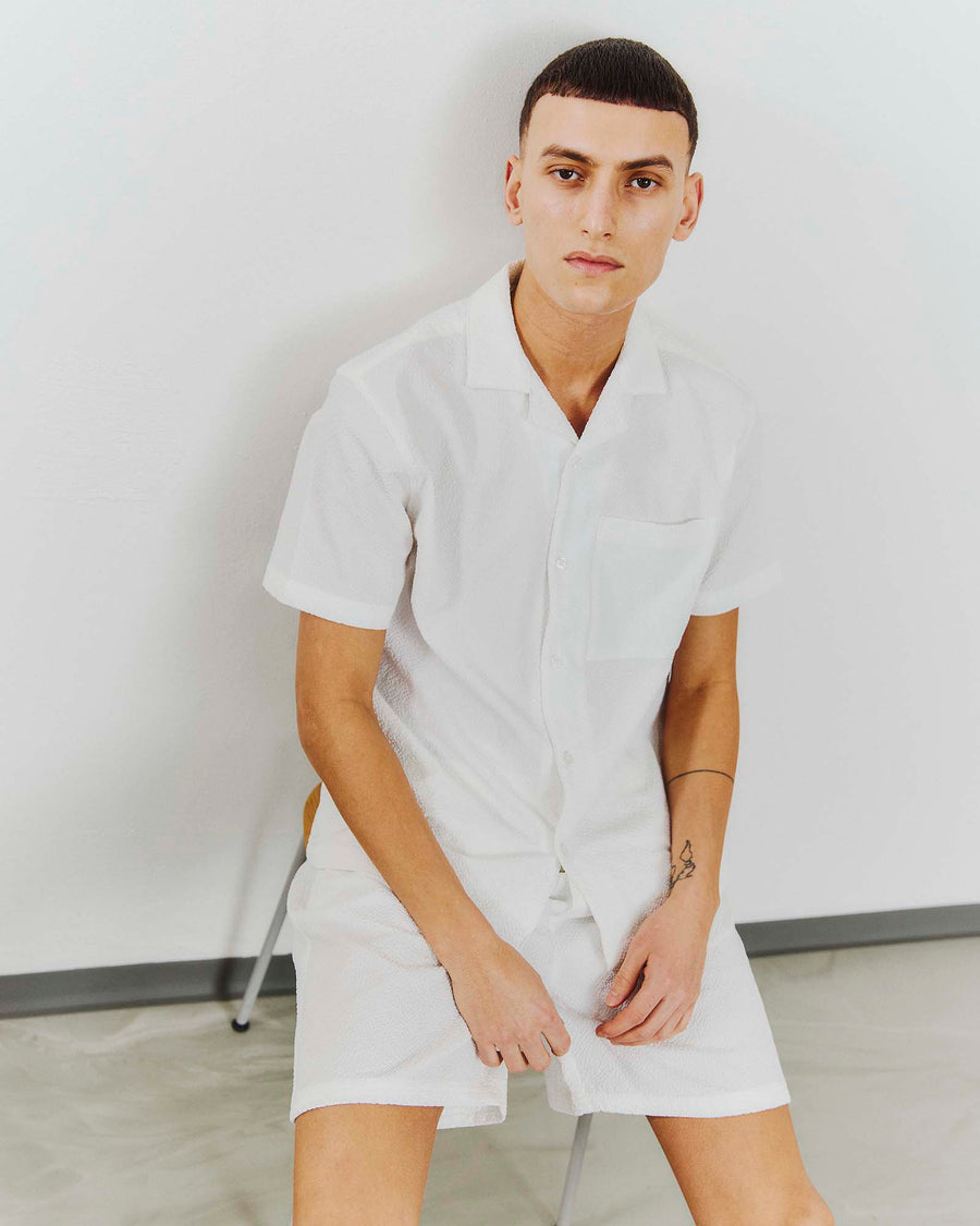 Seersucker shirts ss
