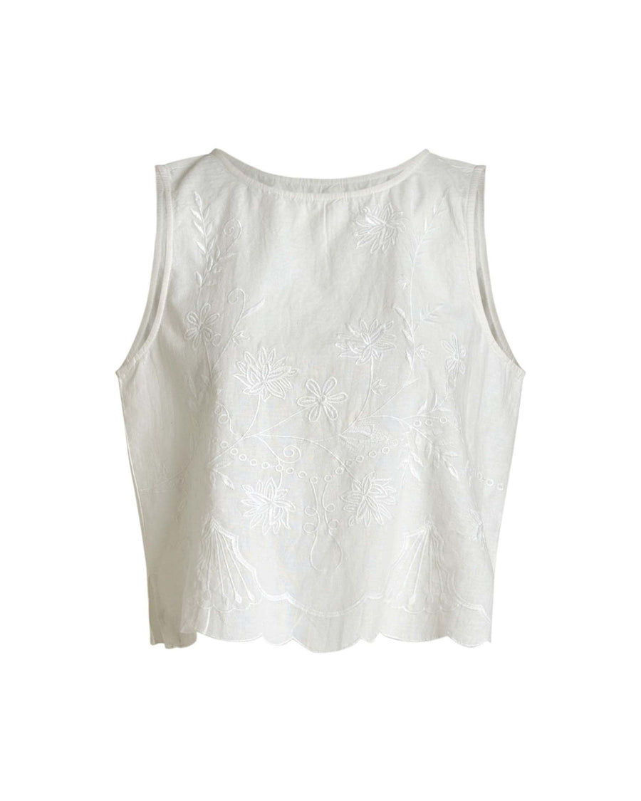 Jocely embroidery top