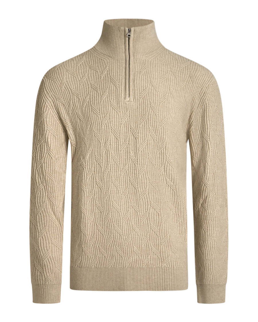 Ruben Half Zip Knit
