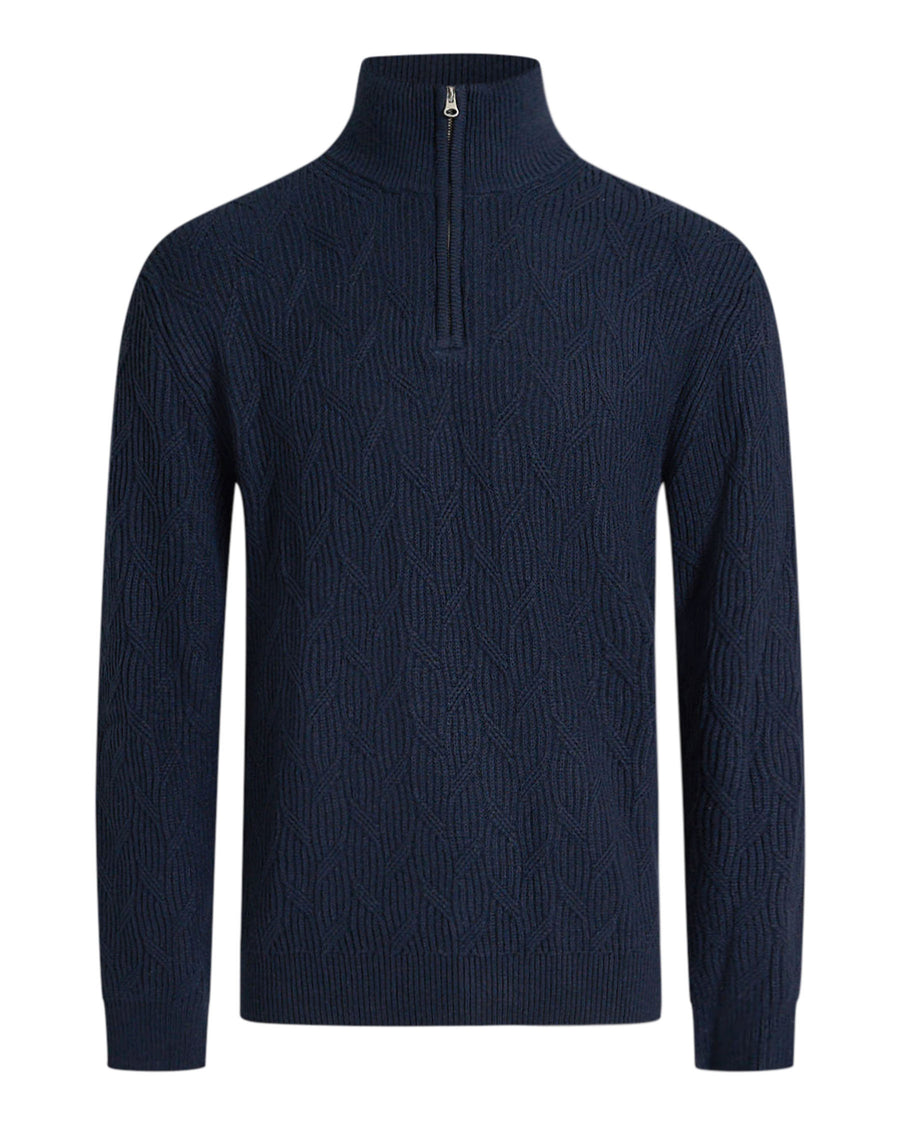 Ruben Half Zip Knit