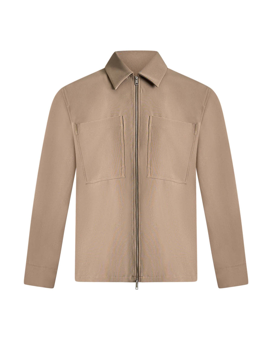 Matt Zip Overshirt