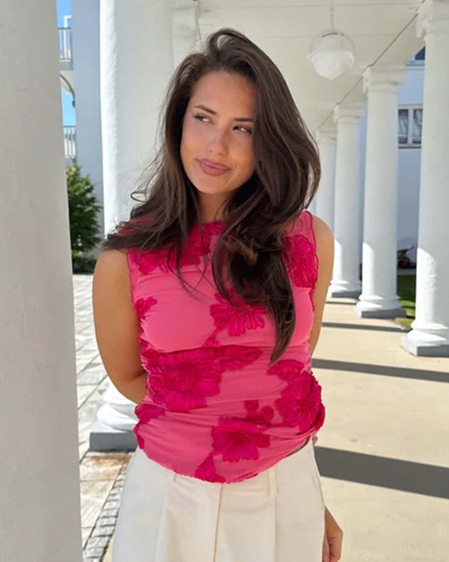 Miraic mesh top