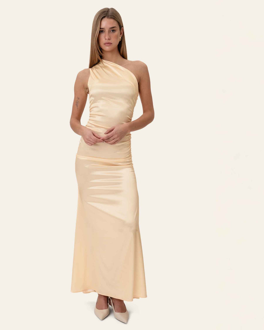 Andreaic satin dress