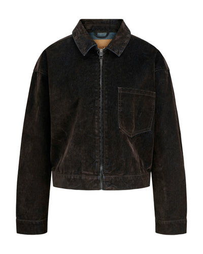 JXMIA FLOCK LS DENIM JACKETThumbnail