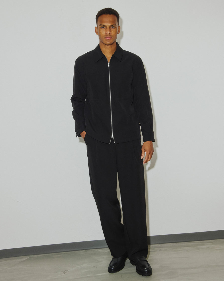 Matt Zip Overshirt