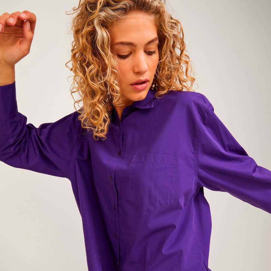 JXJAMIE RELAXED POPLIN SHIRT