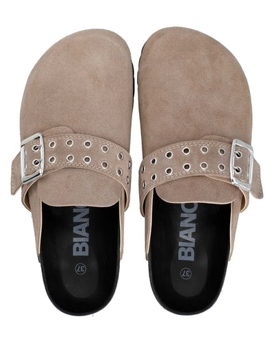 Biamiami buckle mule suedeThumbnail