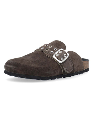 Biamiami buckle mule suedeThumbnail