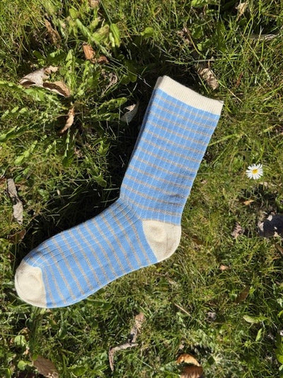 Purstripe glitter sockThumbnail