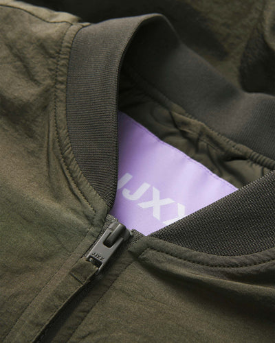 JXEMBER LACE UP BOMBER JACKETThumbnail