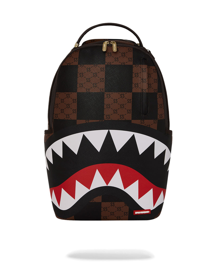 ENLARGED CHECK PARIS BACKPACK