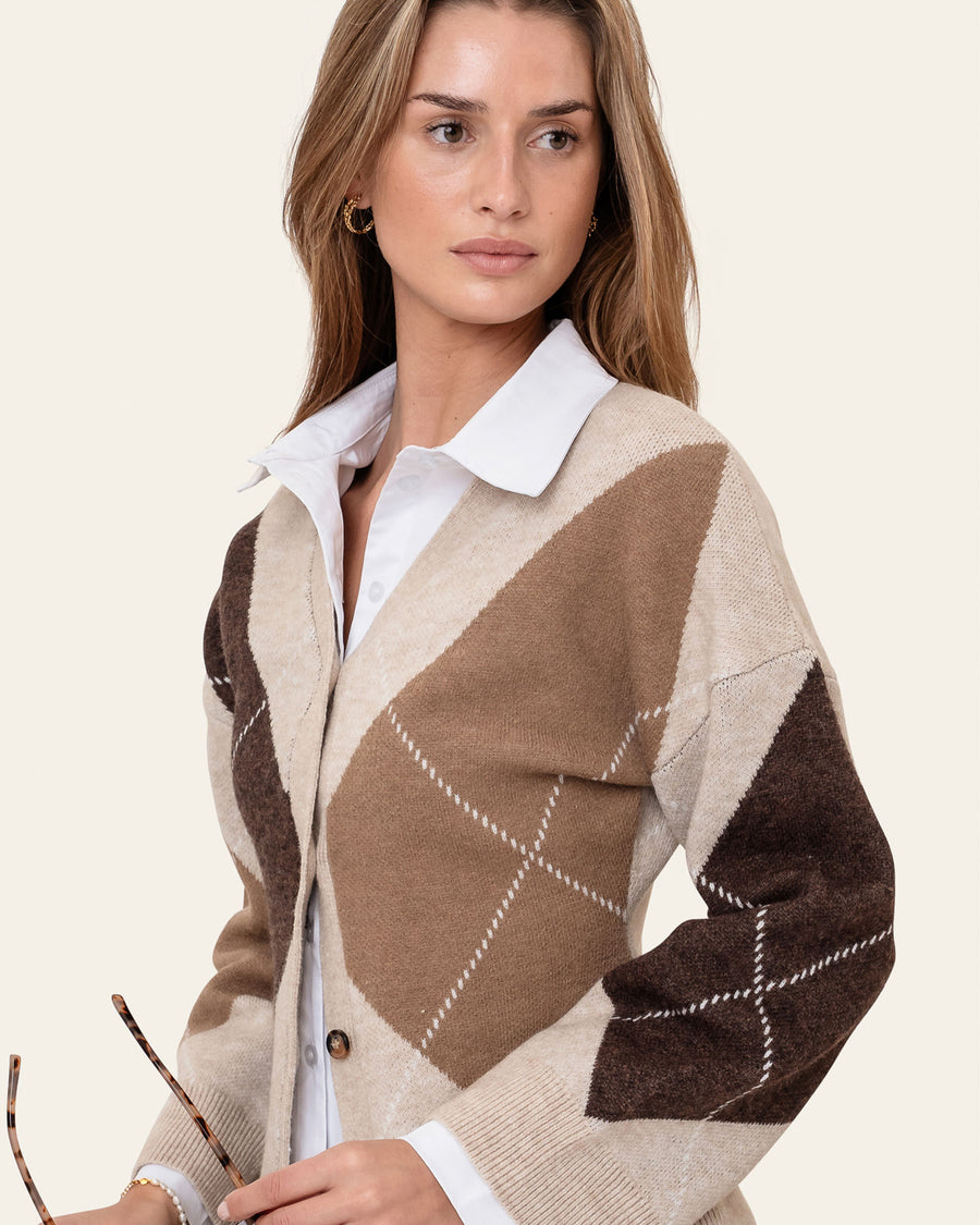 Karmaic fitted cardigan