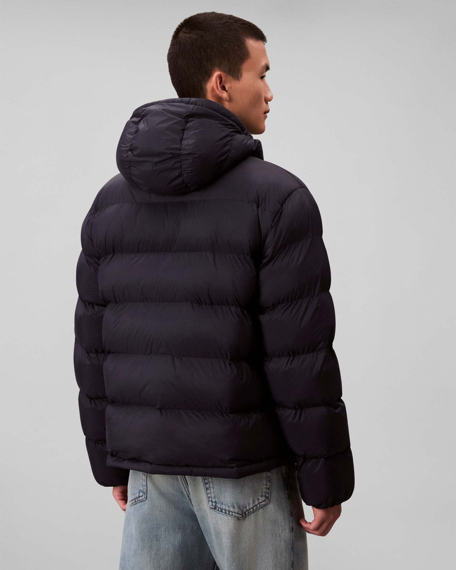 LS NYLON MONOGRAM PUFFER JKT