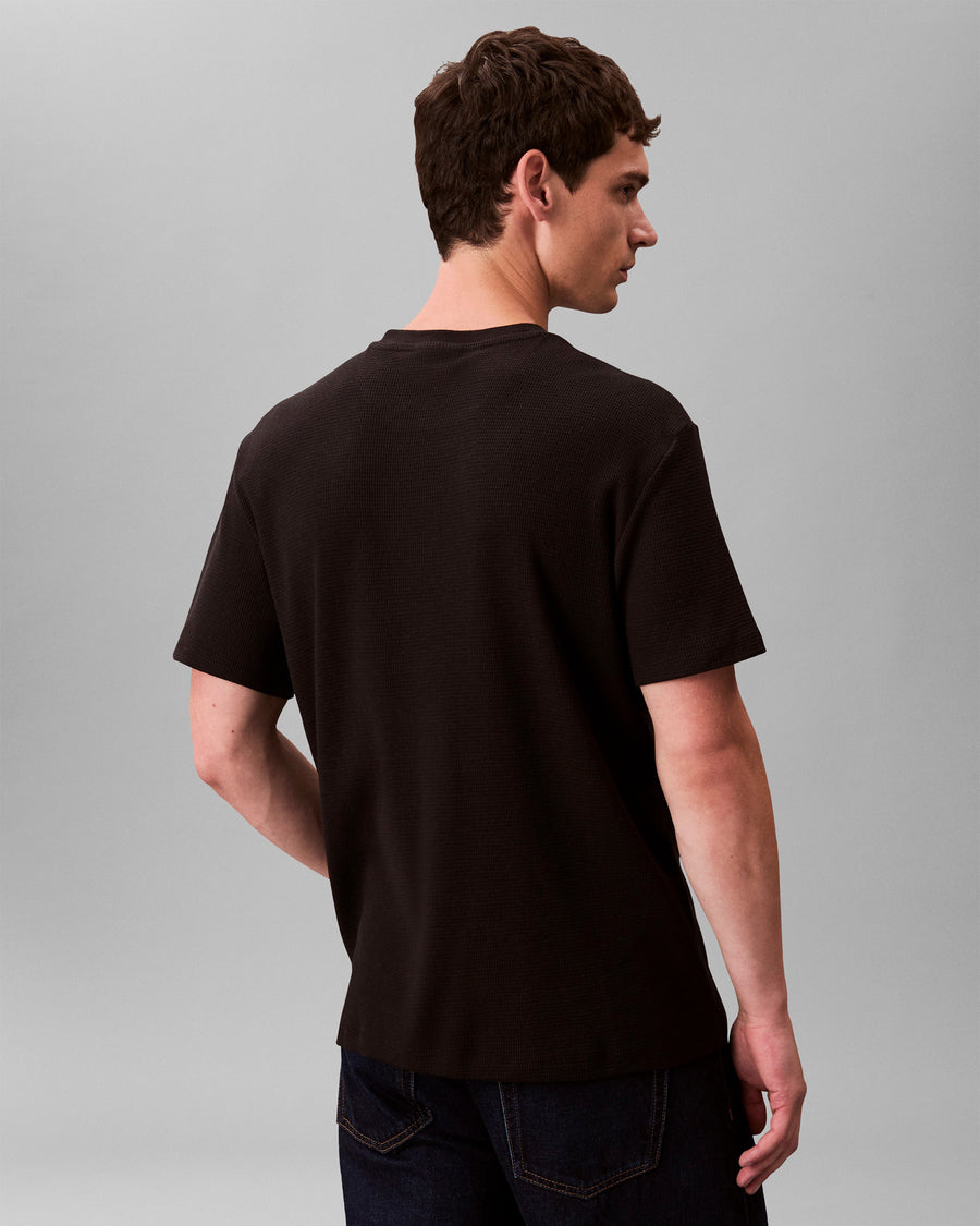 SS WAFFLE BADGE TEE