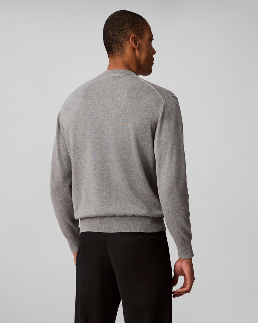 EU LS COTTON RELAXED CREWNK