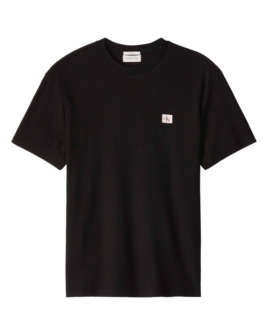 SS WAFFLE BADGE TEE