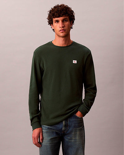 LS WAFFLE BADGE CREWNK TEEThumbnail