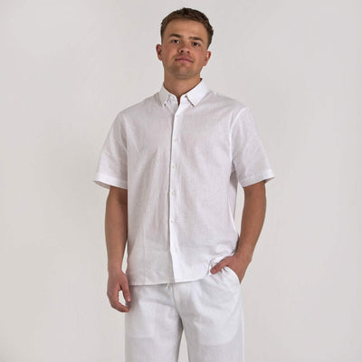 Mario linen Shirt SSThumbnail