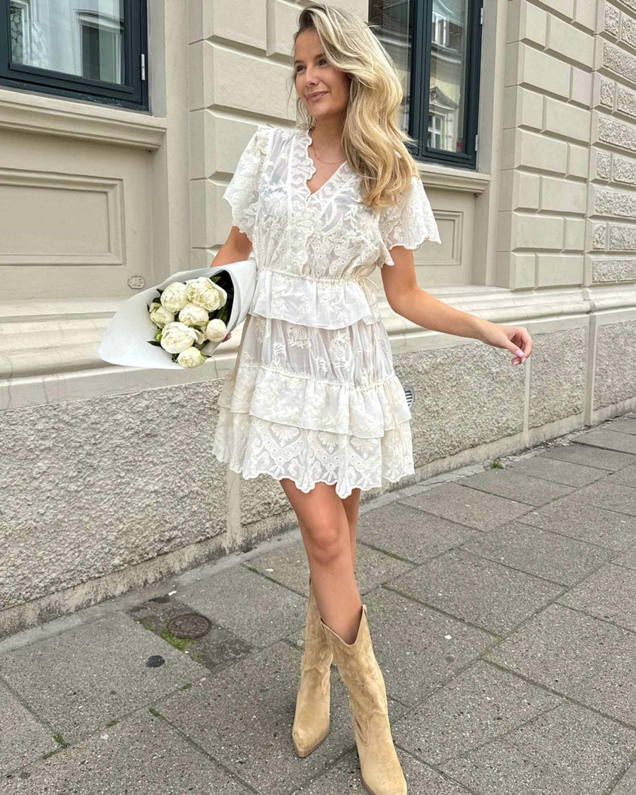 Ellinoric lace layer dress