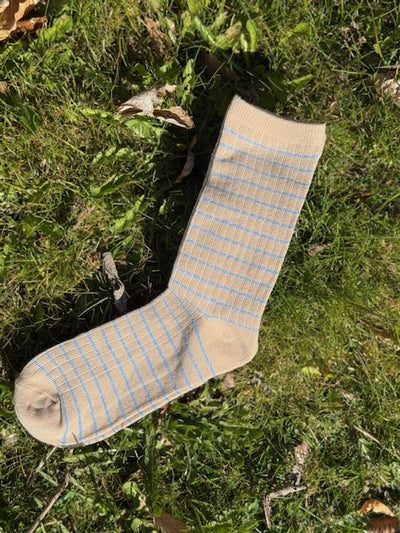 Purstripe glitter sockThumbnail