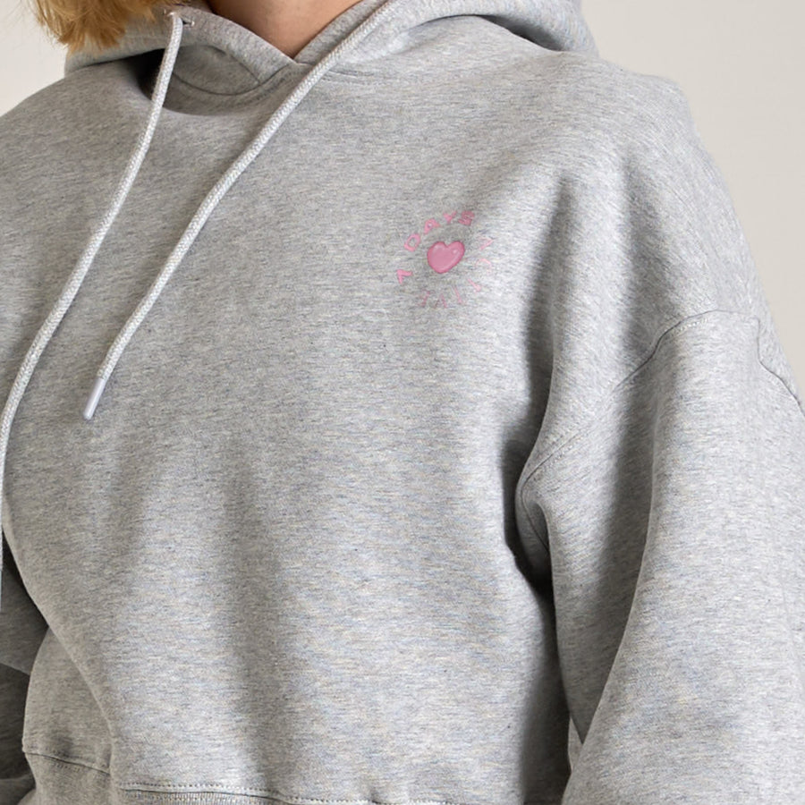 Organic fitted hoodie