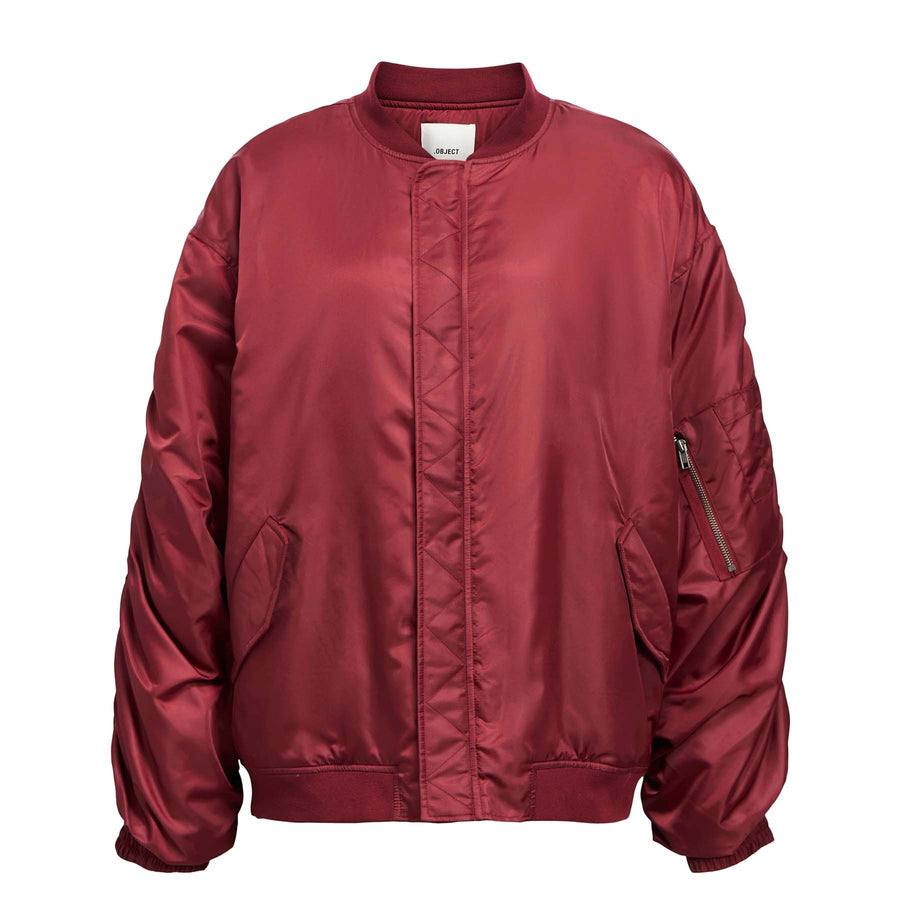 Objmary oversize bomber jacket