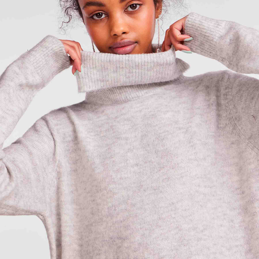 Pcjuliana ls rollneck dress