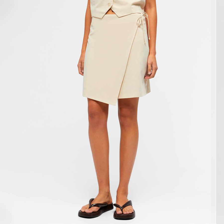 Objcecilie mw wrap skirt
