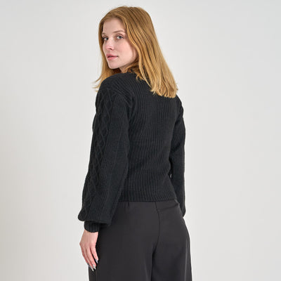 Leslie bolero knitThumbnail