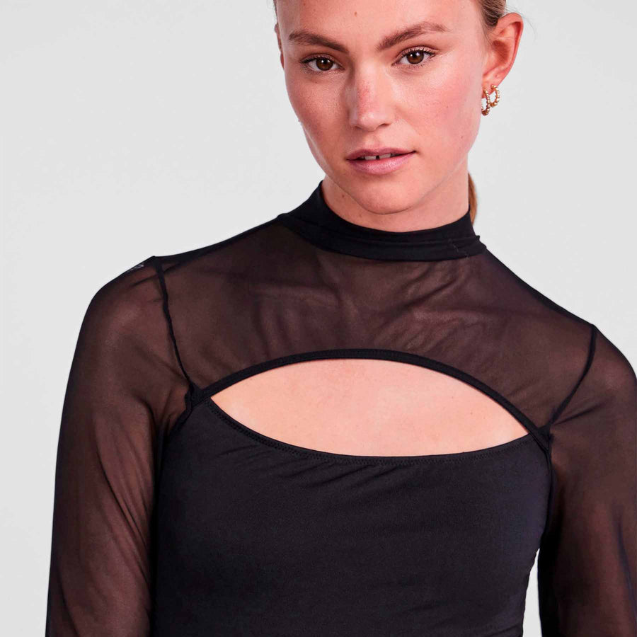 Pcfib ls mesh bodystocking