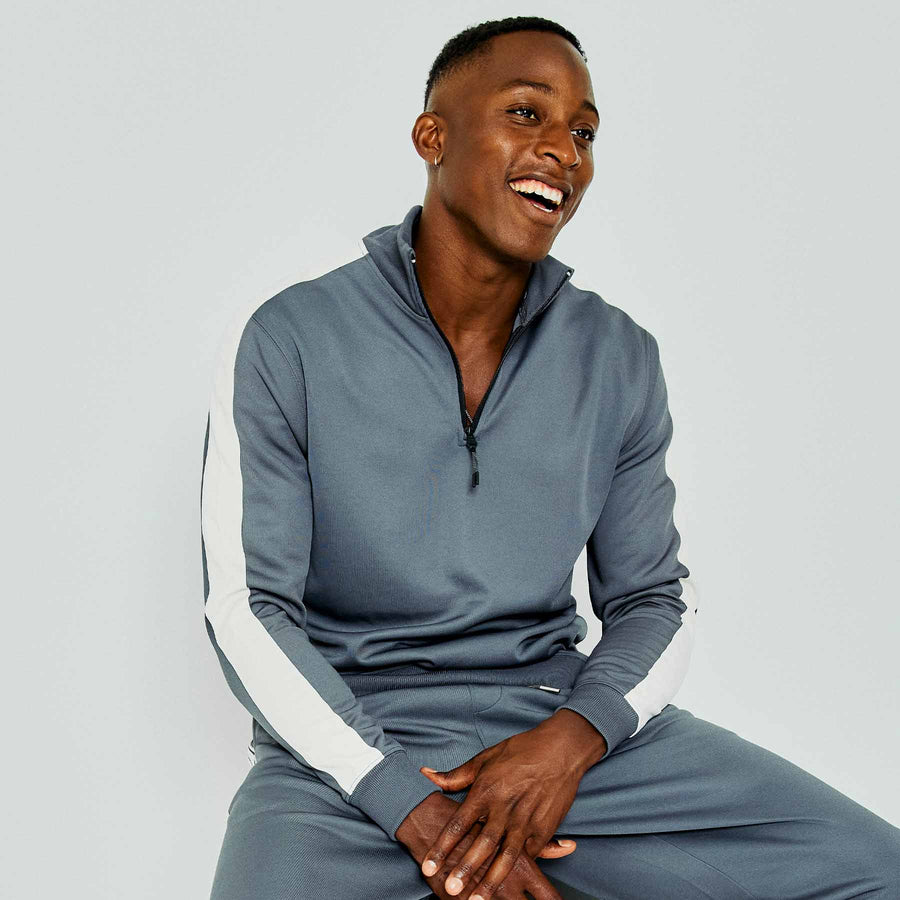 Pierre tape half zip