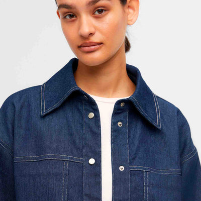 Objjune denim ls jacketThumbnail