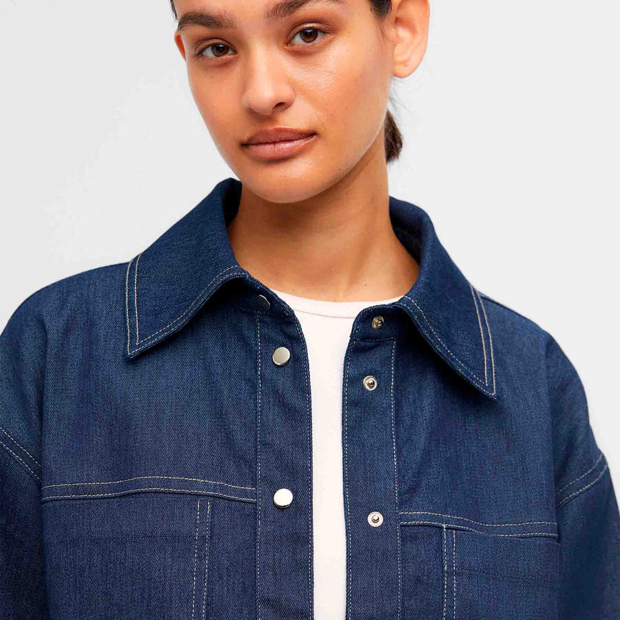 Objjune denim ls jacket