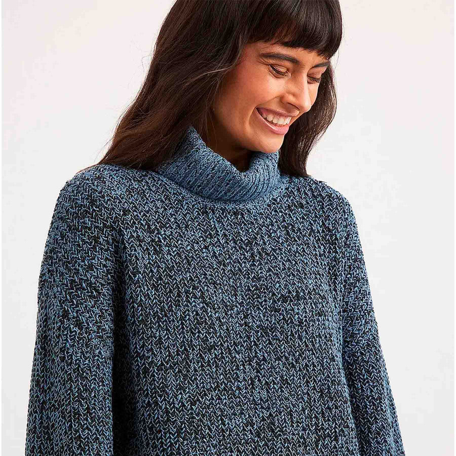 Turtleneck knitted sweater