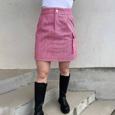 Purcasso pinstripe skirtThumbnail