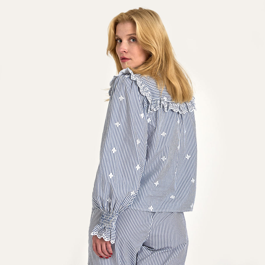 Maya embroidery blouse