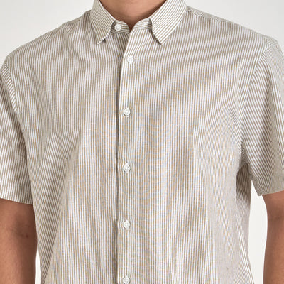 Mario linen shirt ssThumbnail