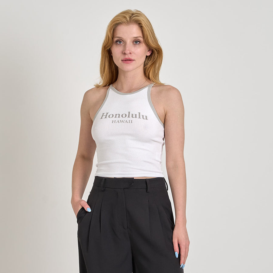 Tamira rib single top