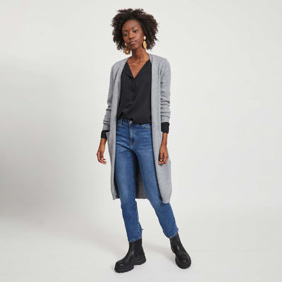 Viril long knit cardiganThumbnail