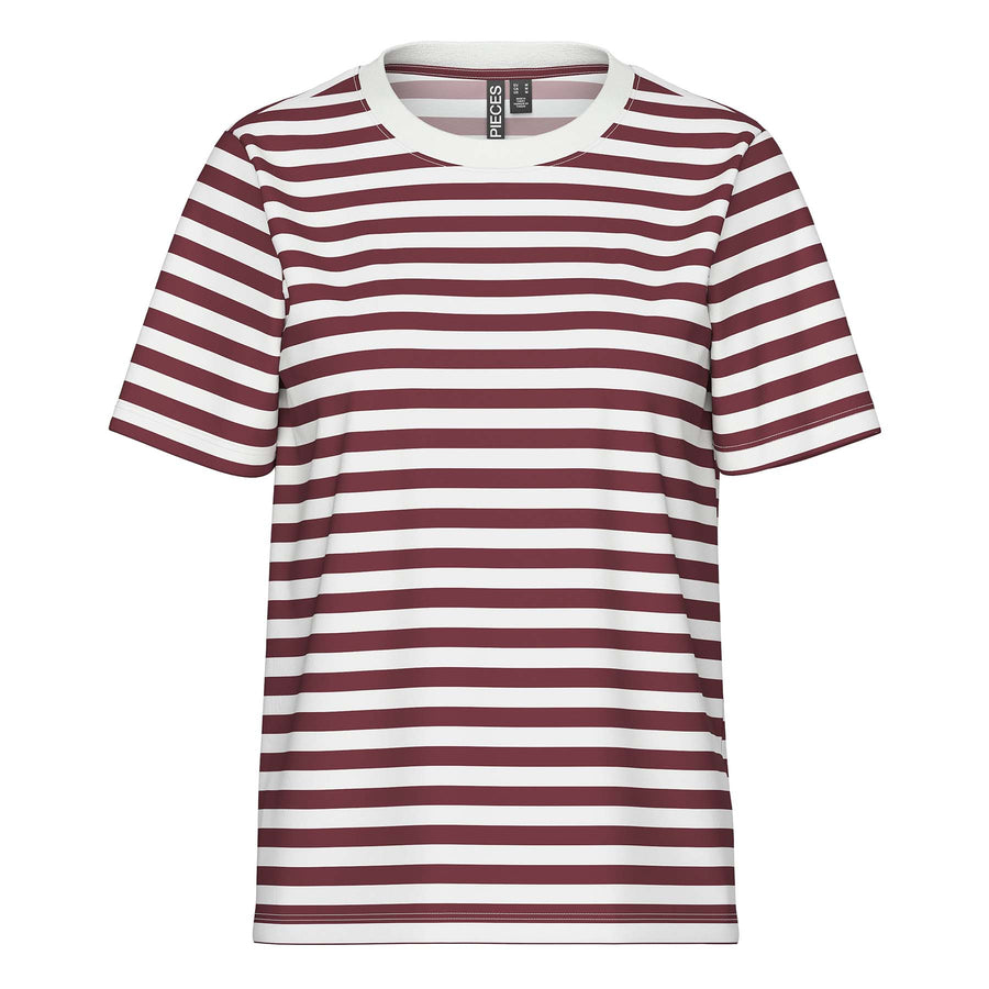 Pcria ss tee stripes