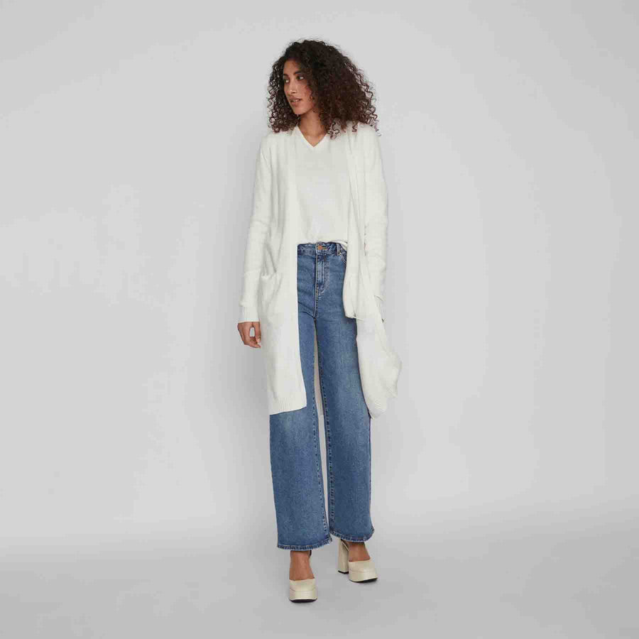 Viril long knit cardigan