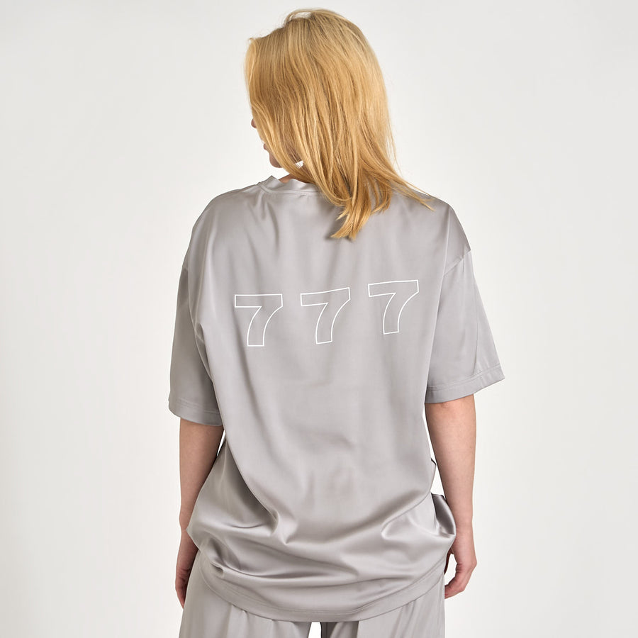 Shiny oversize tee